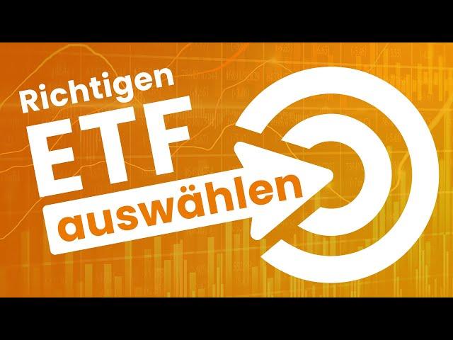 ETF Sparplan: Den richtigen ETF auswählen