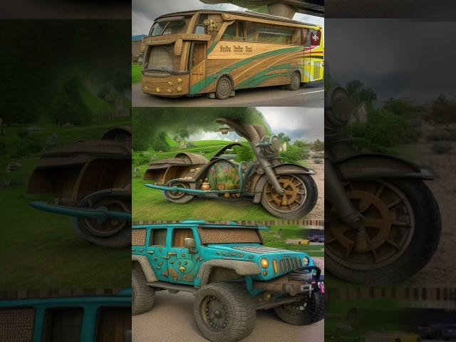 car or Bus wala wood 🪵 #shorts #trending #train #jcbvideo #viralshort #balloon #bounce #gubbara