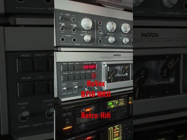 Revox B710 MKII bei der Aufnahme -Shorts