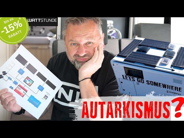 AUTARKIE um jeden Preis? Mein Strom-Setup im Wohnmobil! Solar, Lithium