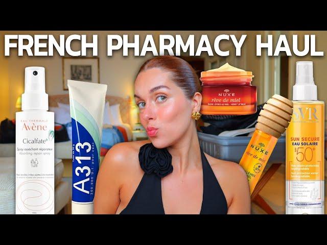 MY FRENCH PHARMACY HAUL // all of the best skincare