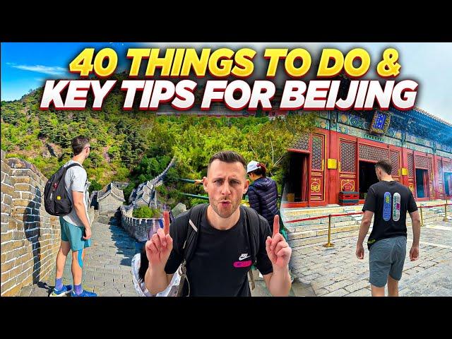 The BEST things to do in BEIJING CHINA