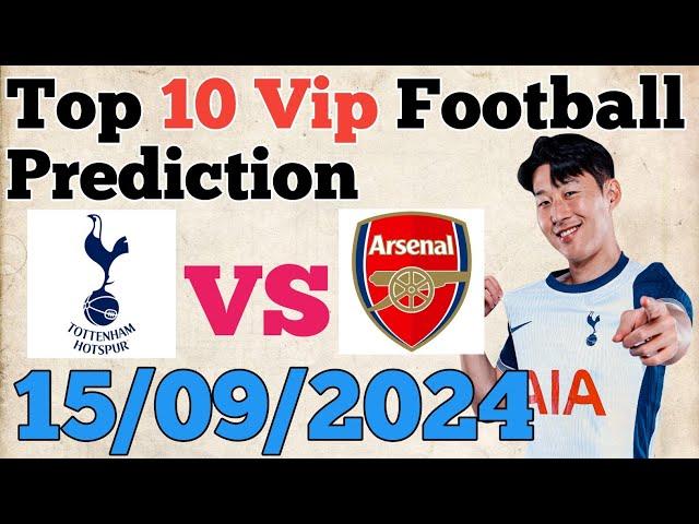 Football Predictions Today | 15th September 2024 | Soccer Betting Tips & Expert Picks