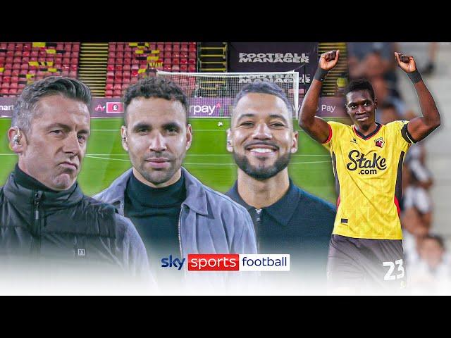 Prutton, McAnuff & Robson-Kanu RECREATE Ismaila Sarr's HALFWAY-LINE goal! 