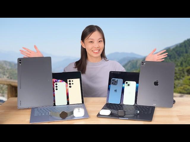 SAMSUNG vs APPLE | Everything* Compared