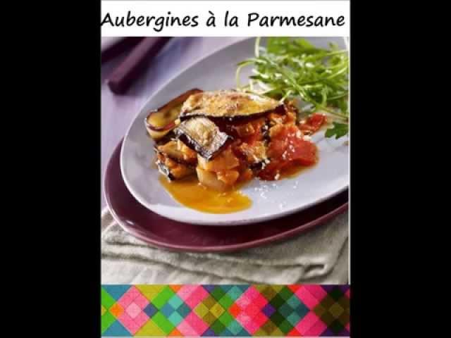 Recette - Aubergine Au parmesan