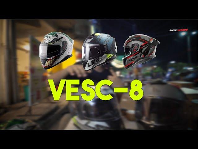 VESC-8 Helmet Visor Certification!