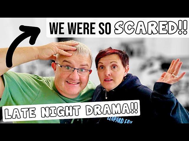 WE WERE SO SCARED!! | LATE NIGHT DRAMA DITL | The Sullivan Family