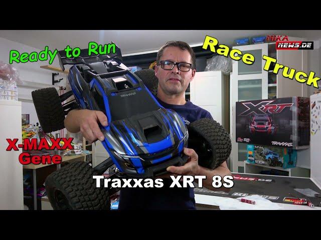 UNBOXING - Blau - Traxxas XRT 1/7 Brushless Race Truck RTR - big bigger biggest