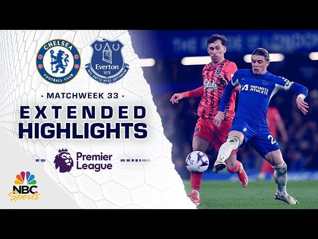 Chelsea v. Everton | PREMIER LEAGUE HIGHLIGHTS | 4/15/2024 | NBC Sports