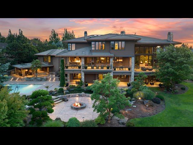 A Frank Llloyd Wright inspired masterpiece in Happy Valley for $5,995,000