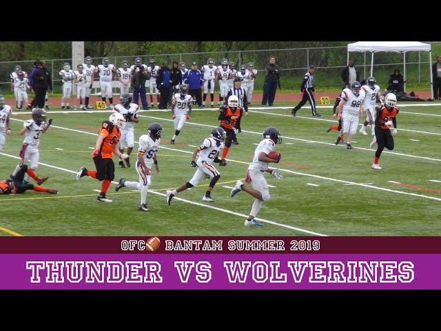 Scarborough Thunder vs. Peterborough Wolverines - OFC BANTAM VARSITY SUMMER 2019