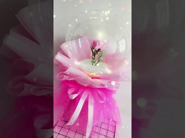 DIY Balloon Flower Bouquet