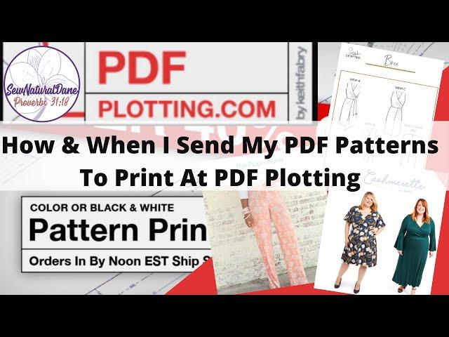 [403]How & When I Send My PDF Patterns to PDF Plotting For Printing