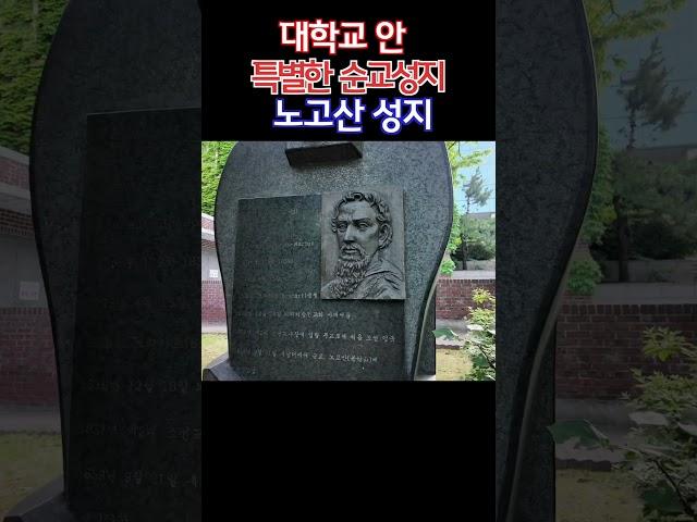 프랑스 신부님들의 아픈 기억이 있는 서강대학교 순교성지 Nogo-san in Seogang University#성지순례 #노고산 #노고산성지 #서강대학교 # 순교자