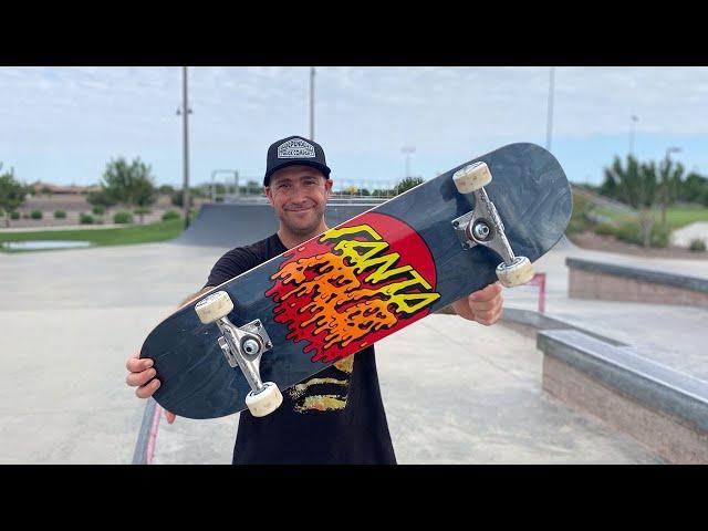 8.0 x 31.6 RAD DOT PRODUCT CHALLENGE w/ ANDREW CANNON! | Santa Cruz Skateboards