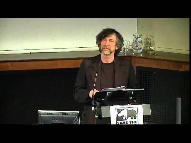 Neil Gaiman at the Douglas Adams Memorial Lecture 2015