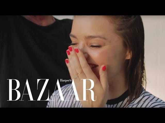 Miranda Kerr Gets Her Shortest Haircut Ever | Harper's BAZAAR