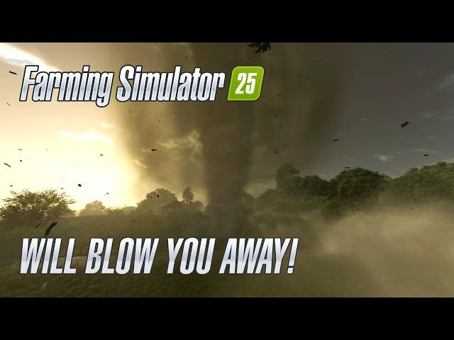 Farming Simulator 25 - NEW INFO - Tornados and Baby Animals! - FS25