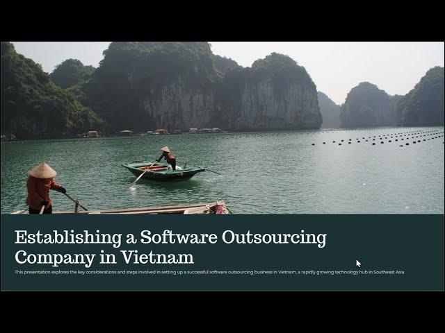 How to open a software outsourcing company in Vietnam #wizyvietnam