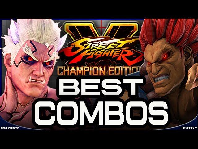 Best COMBOS • Final Chapter  Street Fighter V Champion Edition • SFV CE [4K]