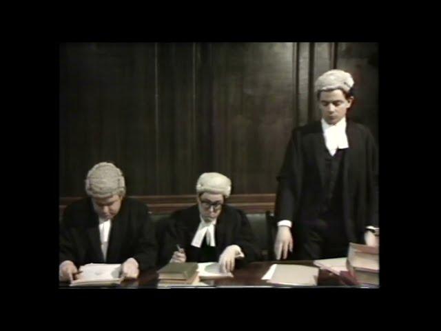 Court Sketch 'M'lud, I appear' - Not The Nine O'Clock News, BBC2