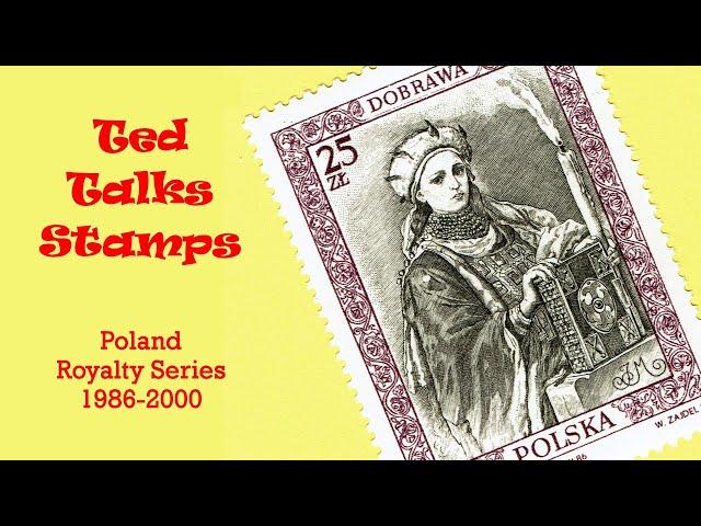 Ep. 1 - Poland's Royalty Series of Postage Stamps #philately #stampcollecting