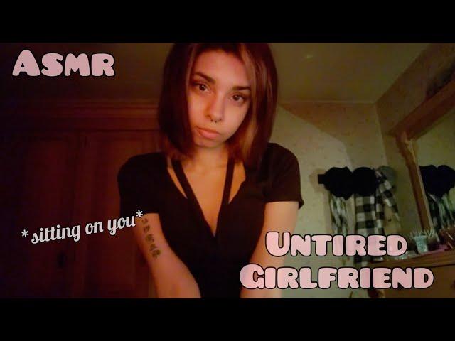 ASMR  Girlfriend doesn't want to sleep...