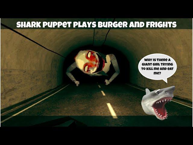 SB Movie: Shark Puppet plays Burger and Frights!