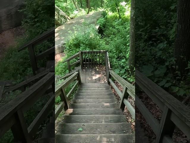 The Tunnel Trail at the Grandview Overlook #shorts #grandview #hiking #westvirginia #newrivergorge