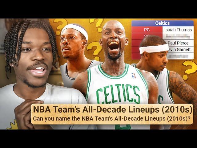 Can You Guess NBA Team's All-Decade Lineups For The 2010s?