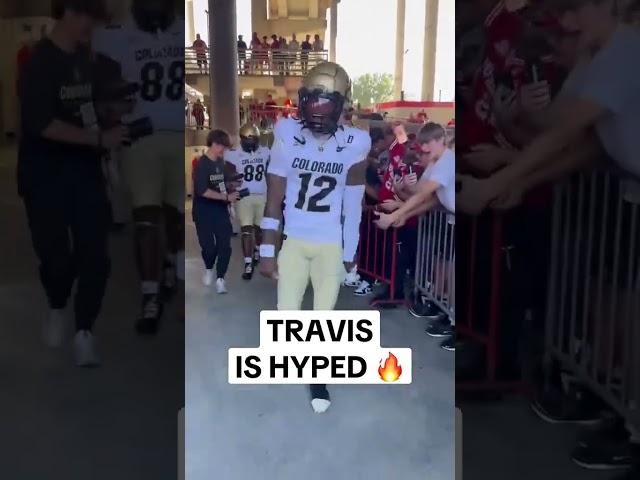 Travis Hunter is HYPED (via colorado_buffaloes/TT)