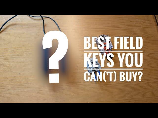 Are these the best field CW keys you can't buy?