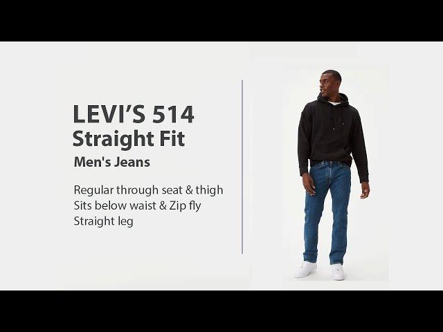 Levi's 514 Straight Fit Mens Jeans  - Jeans Advice