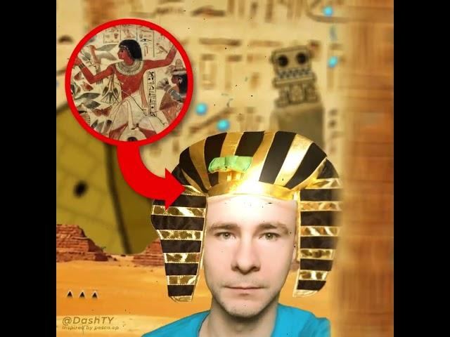 Geometry Dash in Ancient Egypt ️ #shorts