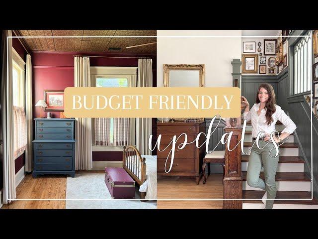 FRESH SPRING HOUSE UPDATES | adding curtains + overdue diys!