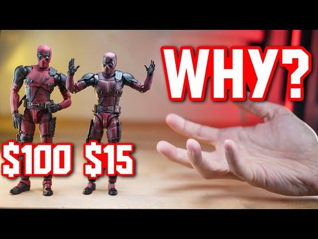 Is this $15 Bootleg REALLY as good as the Real $100 Figure?? - Shooting & Reviewing