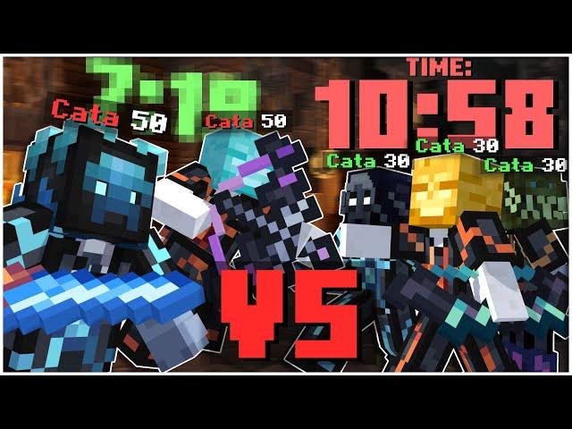 Can 2 Cata 50s Beat 5 Cata 30s? | Hypixel Skyblock Dungeons