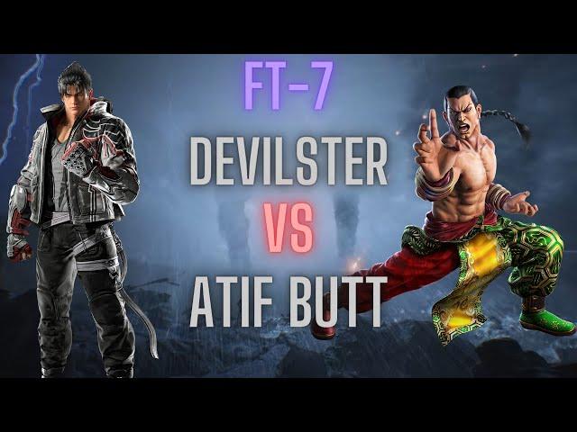 FT7 | Devilster (Jin) Vs Atif Butt (Feng) Hype Set!!!