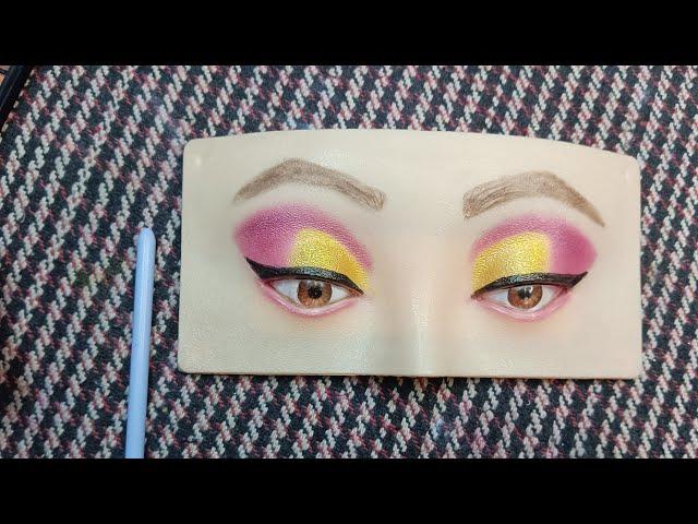 Bengali Bridal Makeup: A Complete Eye Makeup Tutorial / holi special makeup tutorials