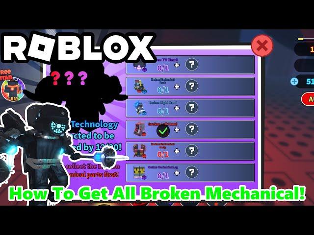 Sword Warriors How To Get All Broken Mechanical Part And Strong Chain On Roblox