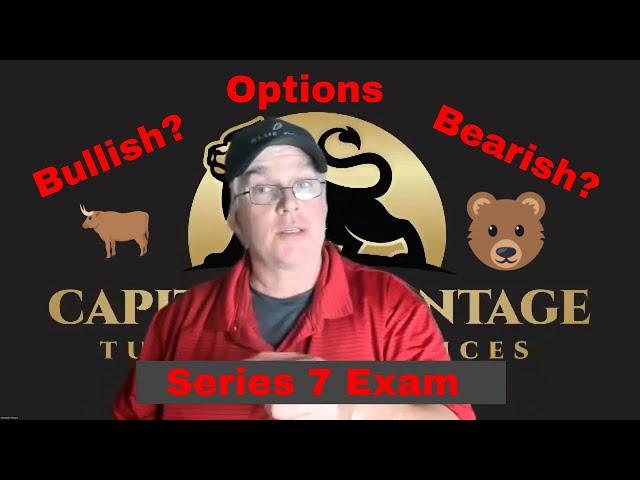 How to pass the Series 7 Exam? Bullish/Bearish options strategies #series7exam #options