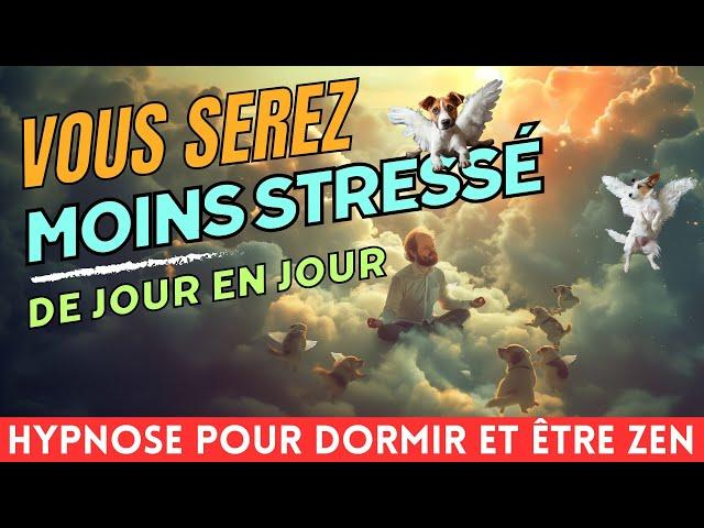 Hypnose pour dormir et GUÉRIR LE STRESS et L’ANGOISSE. [Efficace en trois semaines]