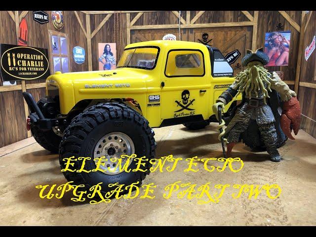 ELEMENT ECTO UPGRADES BUILD PART 2 ROCK PIRATES RC