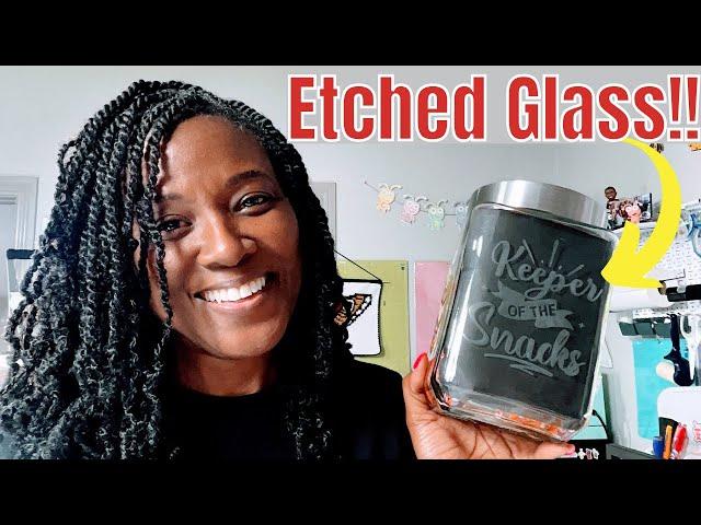 How to Get the Best Results from Glass Etching and a Cricut Cutting Machine