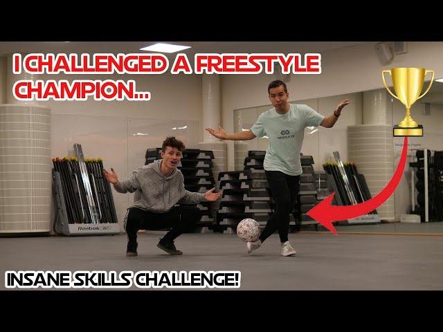 Street Panna vs Champion Freestyler! Insane Skills Challenge with PWG!