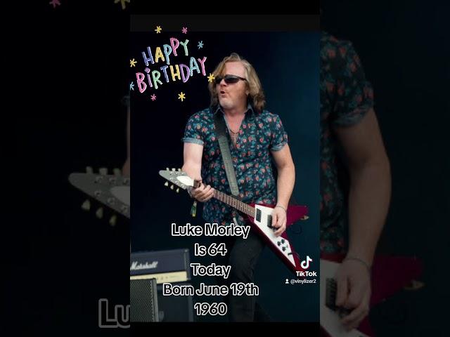 Luke Morley Is 64 Today #thunder #birthday