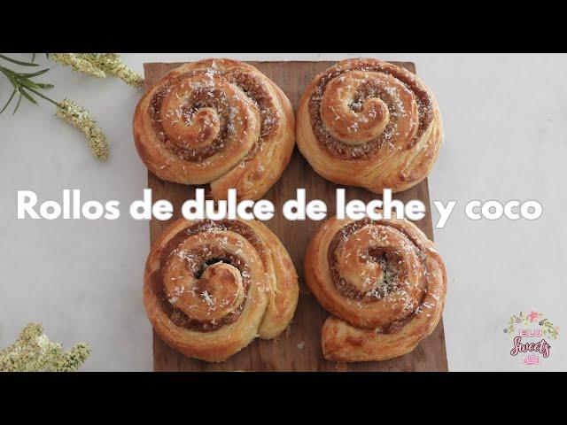 SWEET MILK AND COCONUT ROLLS | YUMMY, FAST AND EASY | INVOICES SERIES #4 | Elu Sweets