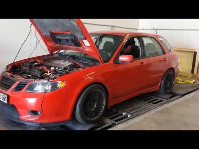 JDM Version 8 STI EJ207 Swapped Saabaru(Subaru WRX), Dyno Tuning