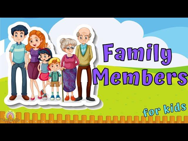 Family Members | Members of the Family | English Vocabulary | Teacher Lis TV